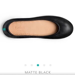 Tieks Black Flats